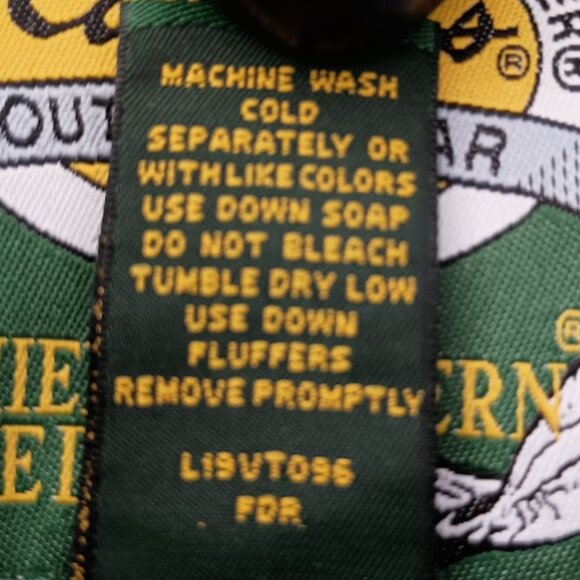 Cabela's Premier Northern Goose Down Blue Puffer Vest Women's Small 650 - Picture 6 of 11